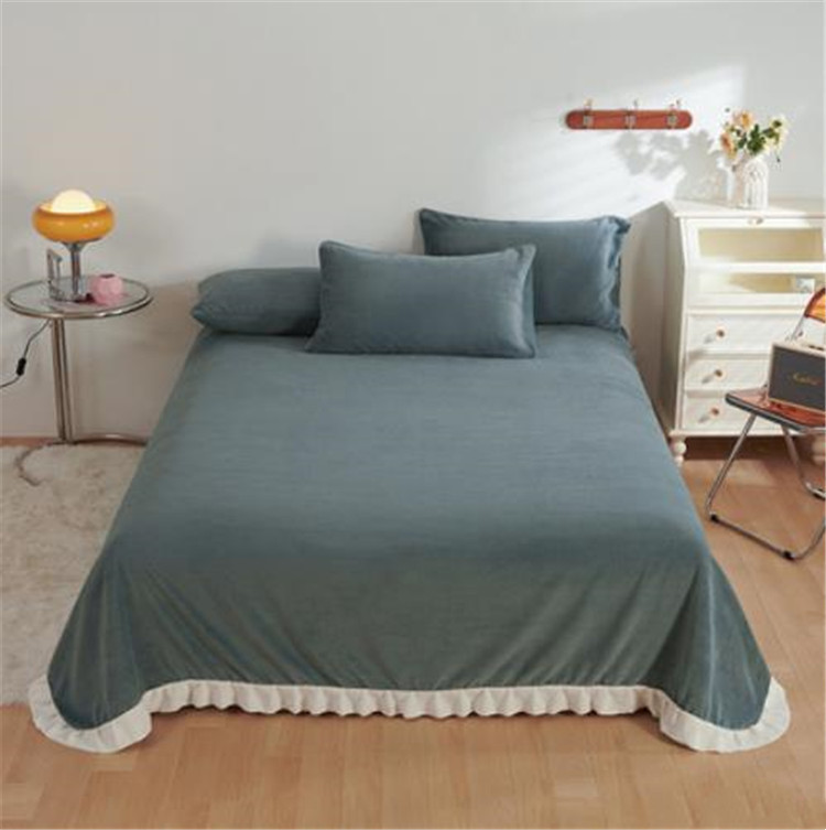 布団カバー シーツ 肌にやさしい裏起毛シーツ 暖かい厚手布団カバー