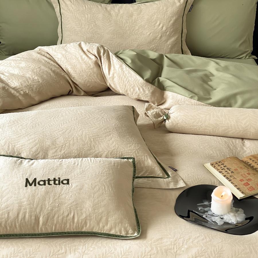 布団カバー セット 高級感溢れる縁取りライン布団カバーセット