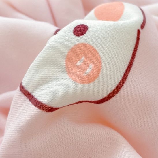 ベビー布団 うさぎとイチゴの夢ふとん