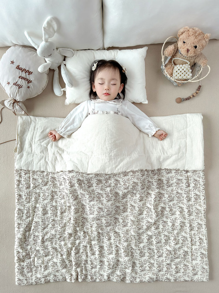 ベビー布団 やさしい眠り 綿麻混掛布団