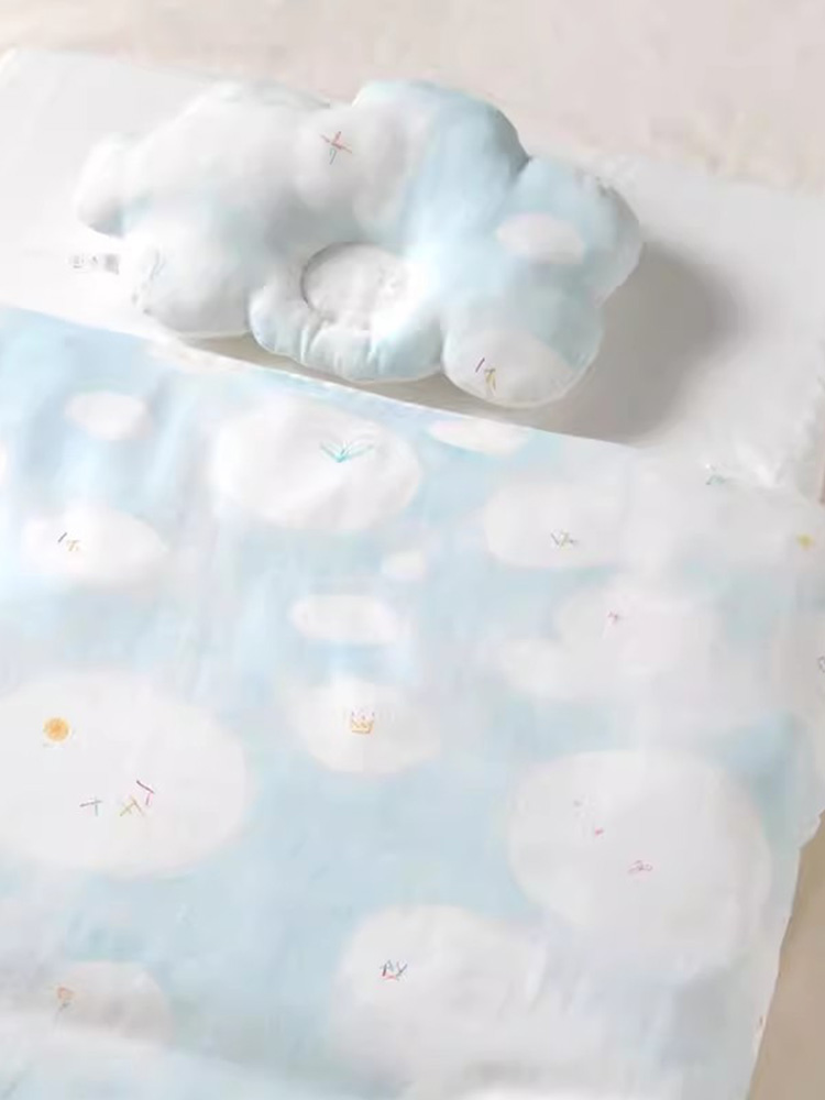 ベビー布団 ふわふわ雲の夢ごこち寝具