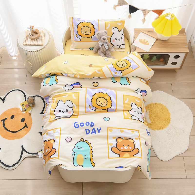 ベビー布団 セット 夢いっぱい動物キャラクター布団セット