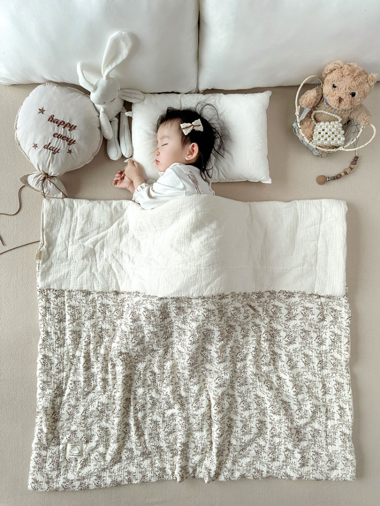 ベビー布団 やさしい眠り 綿麻混掛布団
