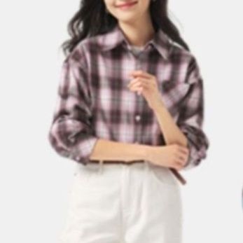 柄シャツ 柄シャツ 格子模様の魅力あふれるゆったりシャツ