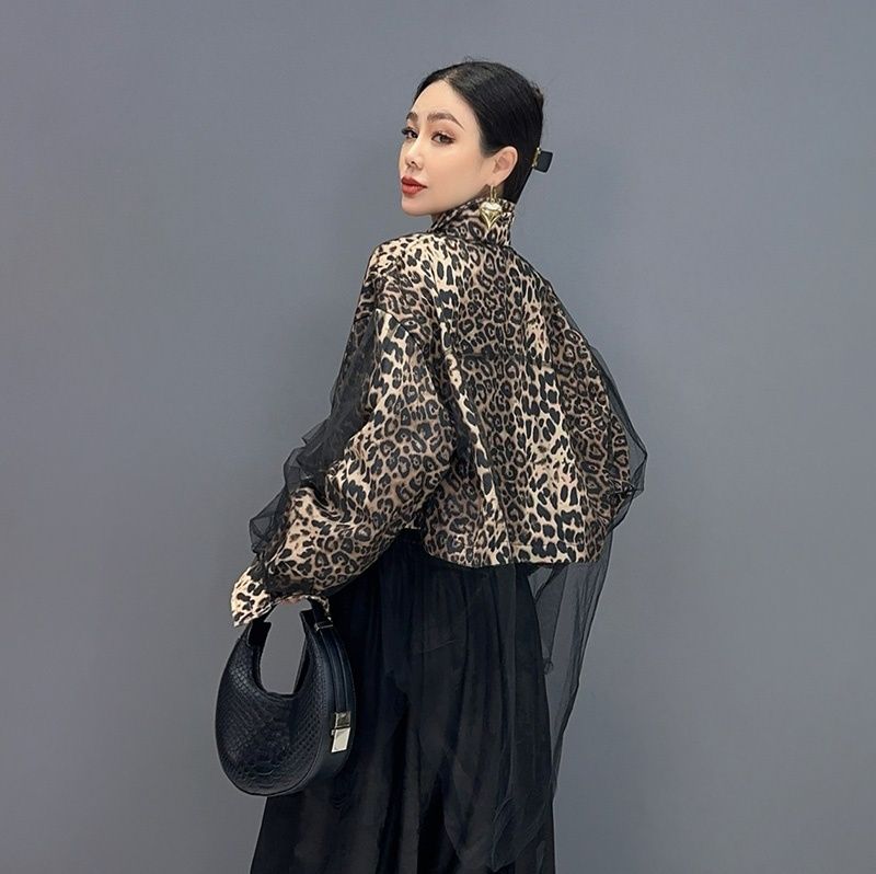 柄シャツ 魅惑のワイルドショートジャケット