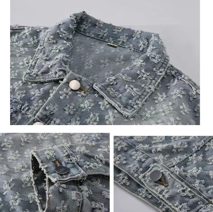 柄シャツ ペイズリー総柄ミリタリーワークジャケットシャツ