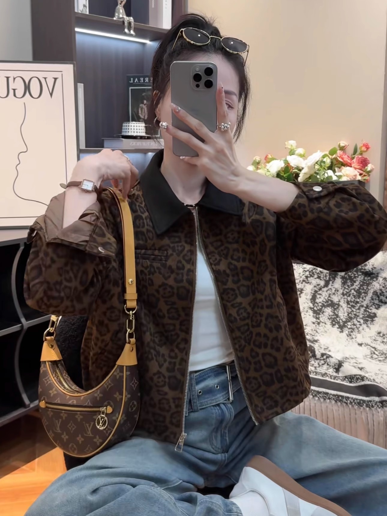 柄シャツ ワイルドエレガンスジャケット
