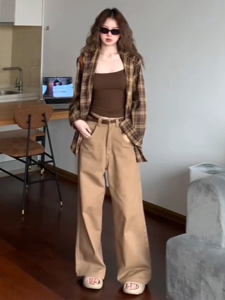 柄シャツ 柄シャツ クラシック格子模様シャツ