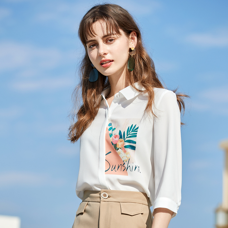 柄シャツ 柄シャツ トロピカルフラワー ポケットシャツ