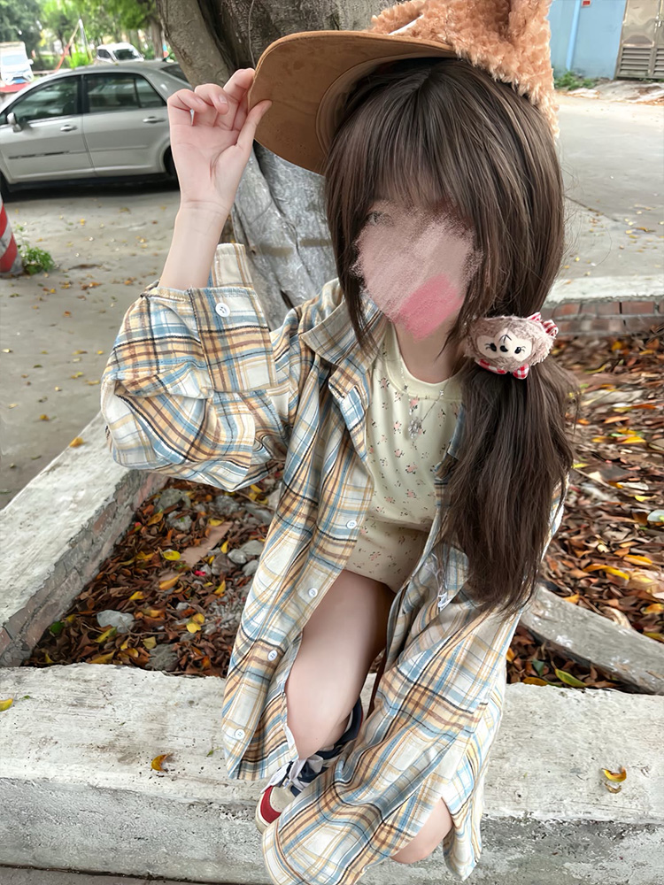 柄シャツ 柄シャツ クラシックチェックオーバーシャツ