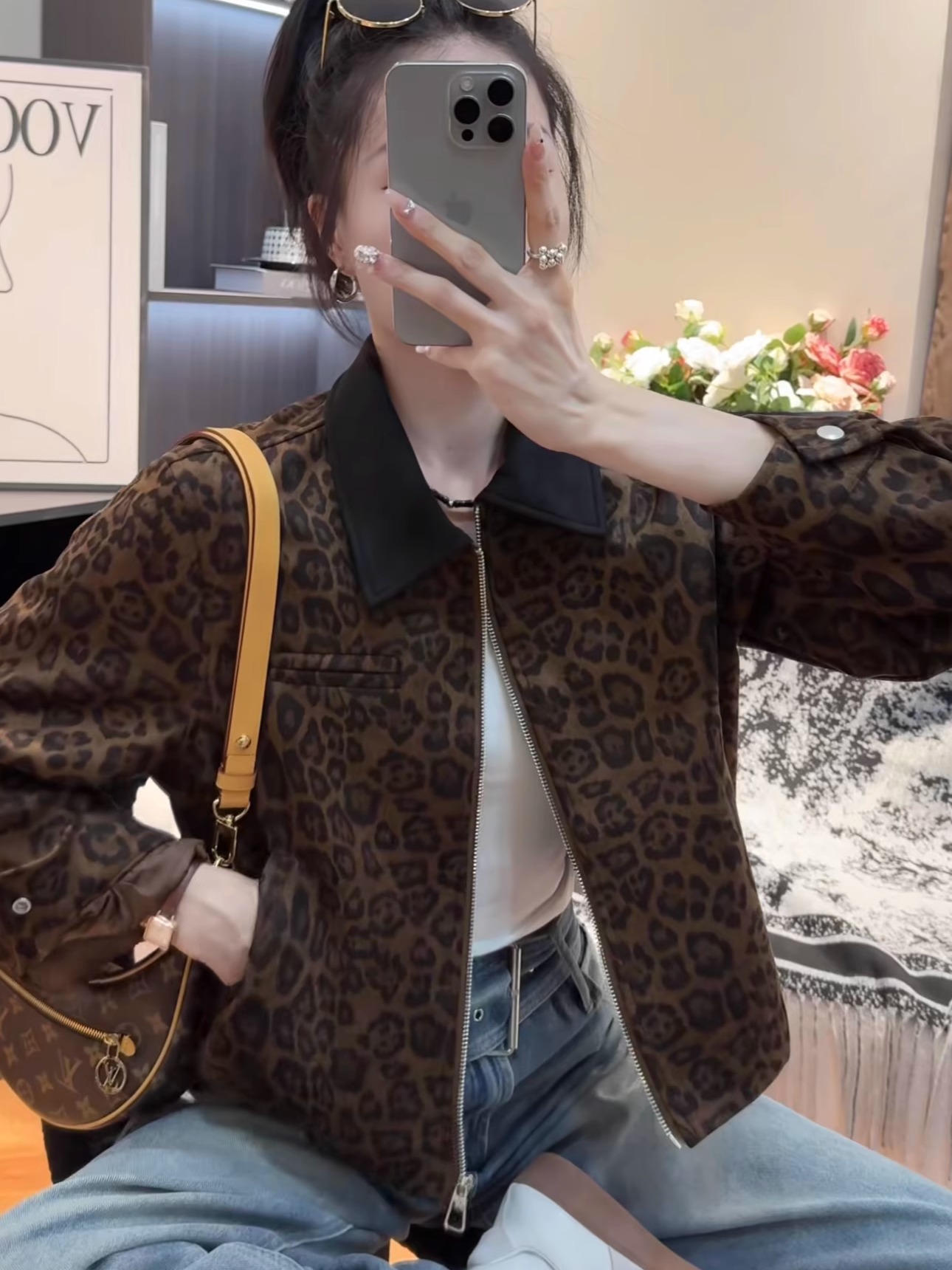 柄シャツ ワイルドエレガンスジャケット