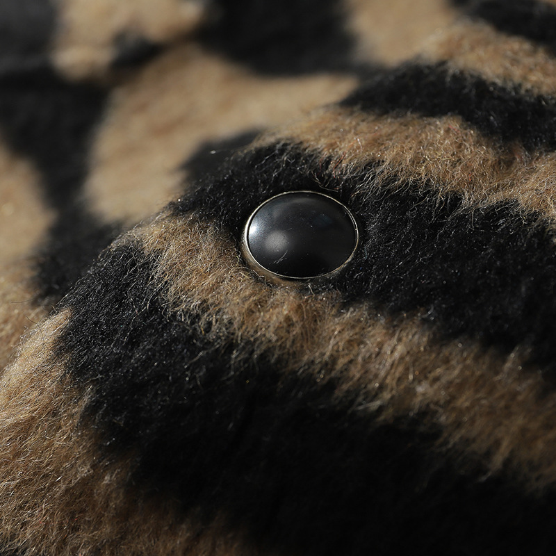 柄シャツ 男女兼用ゼブラ柄長袖シャツ秋冬新作全2色