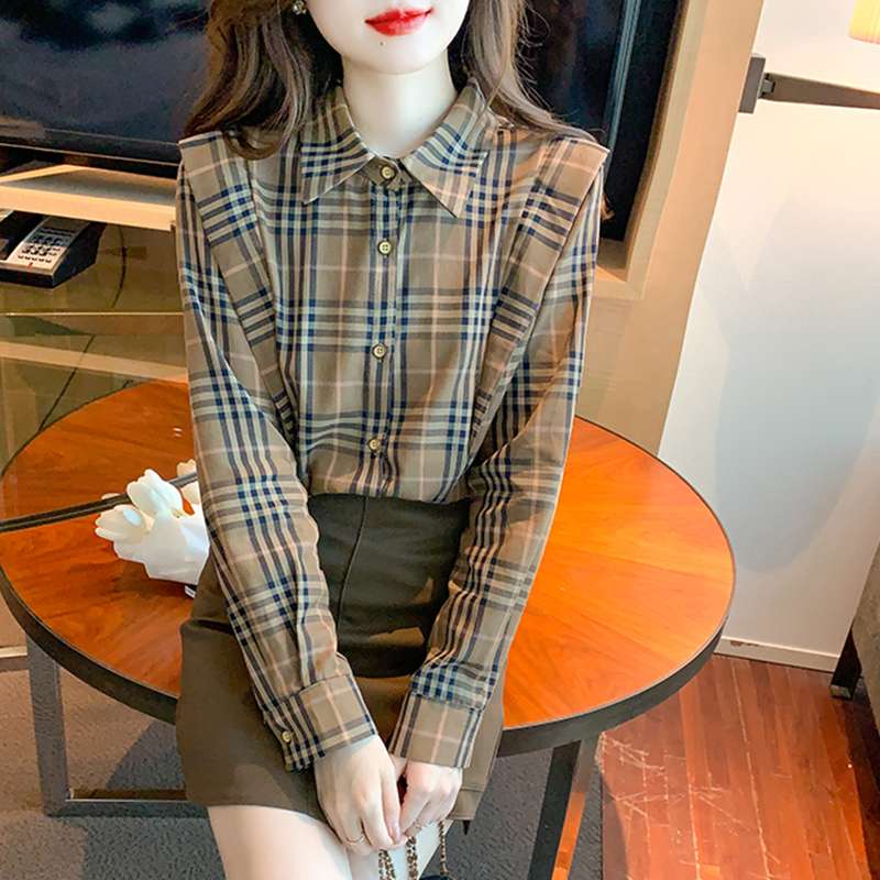 チェック柄シャツ　クラシカルチェックスタンダード柄シャツ