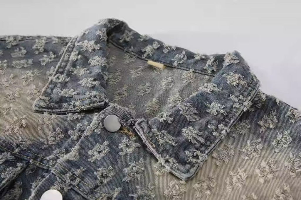 柄シャツ ペイズリー総柄ミリタリーワークジャケットシャツ