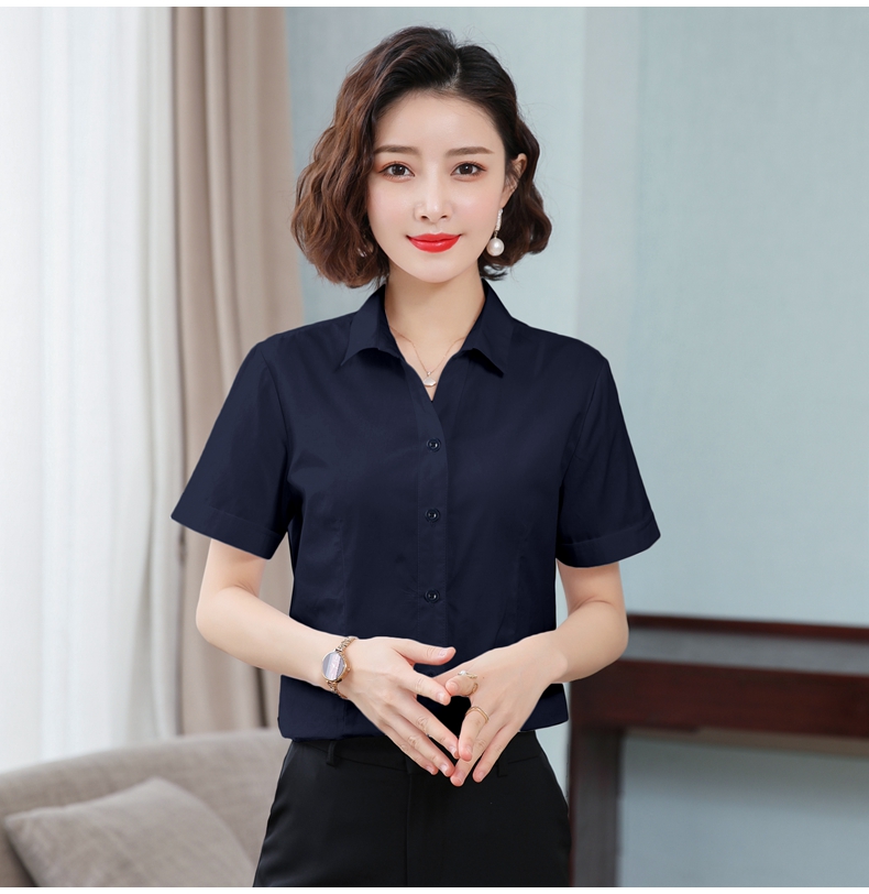 柄シャツ シンプル上質ベーシックシャツ