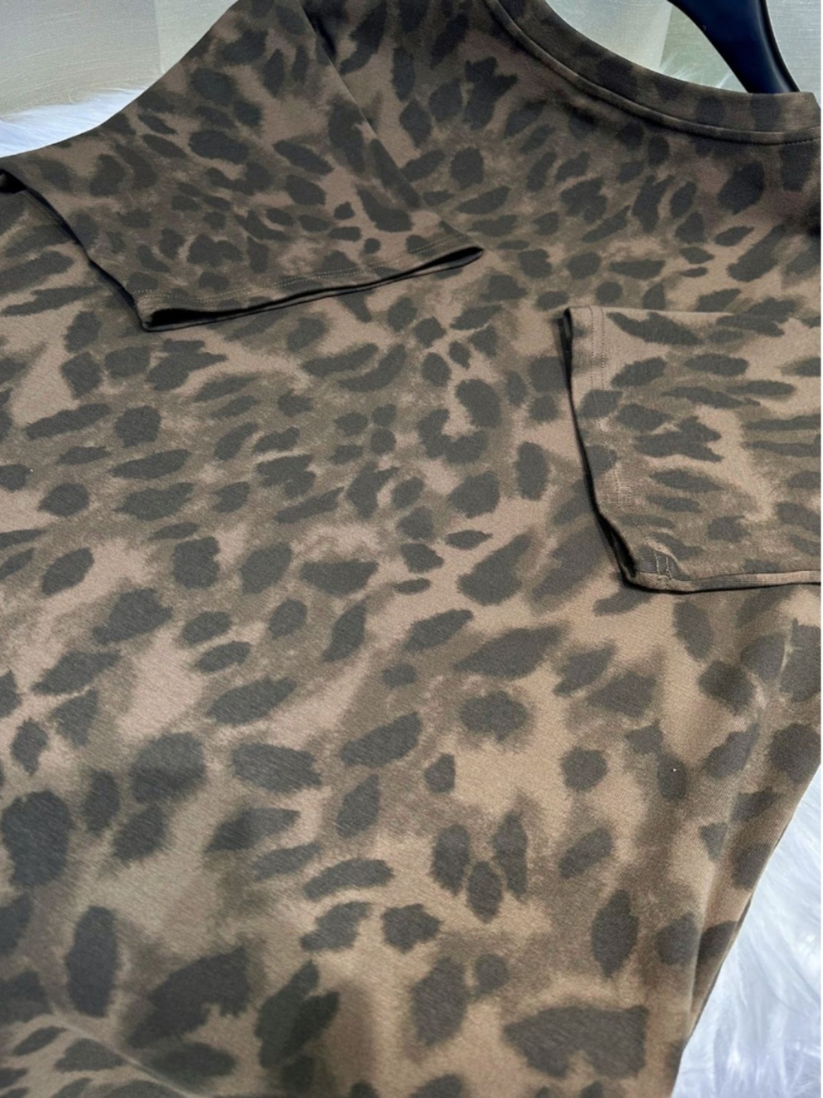 柄シャツ ワイルドエレガンス ヒョウ柄シャツ