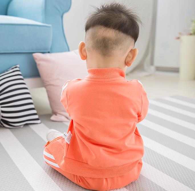 子供用スポーツウェア上下セット カジュアルジャージ