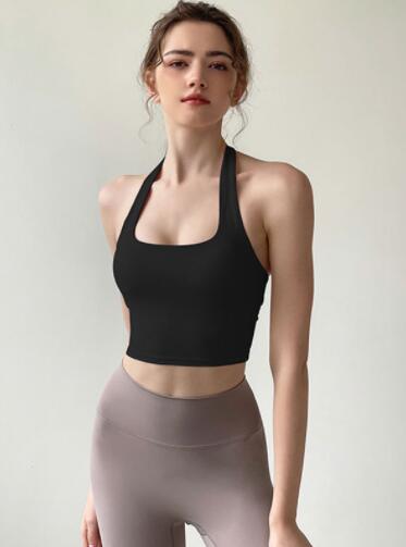 スポーツウェア 女性用速乾ヨガタンクトップ運動ベスト