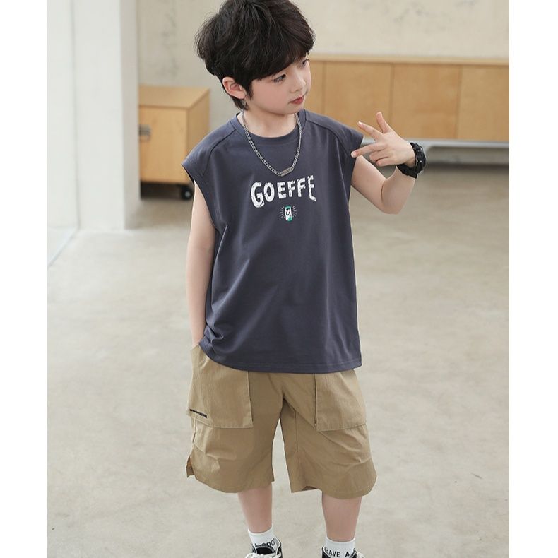 スポーツウェア 活動的キッズカーゴハーフパンツ