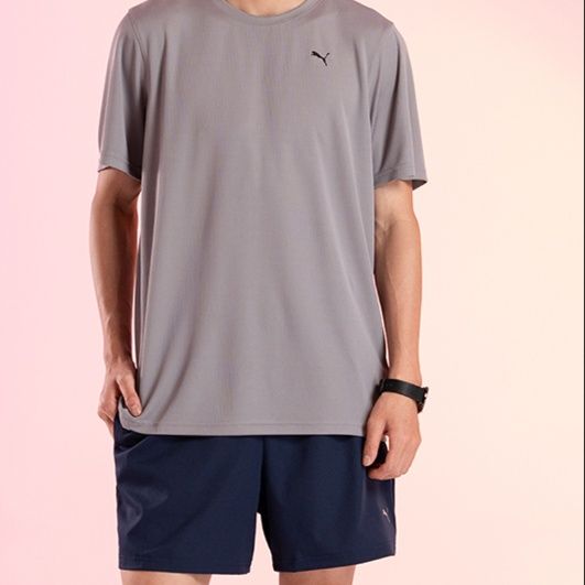 スポーツウェア 速乾メッシュ半袖トレーニングシャツ