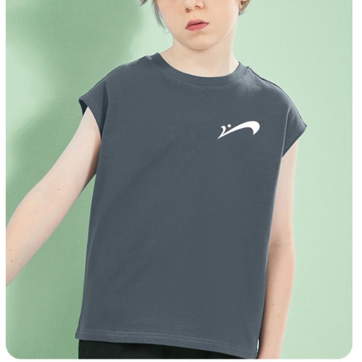 スポーツウェア キッズ用スポーツロゴ半袖Tシャツ