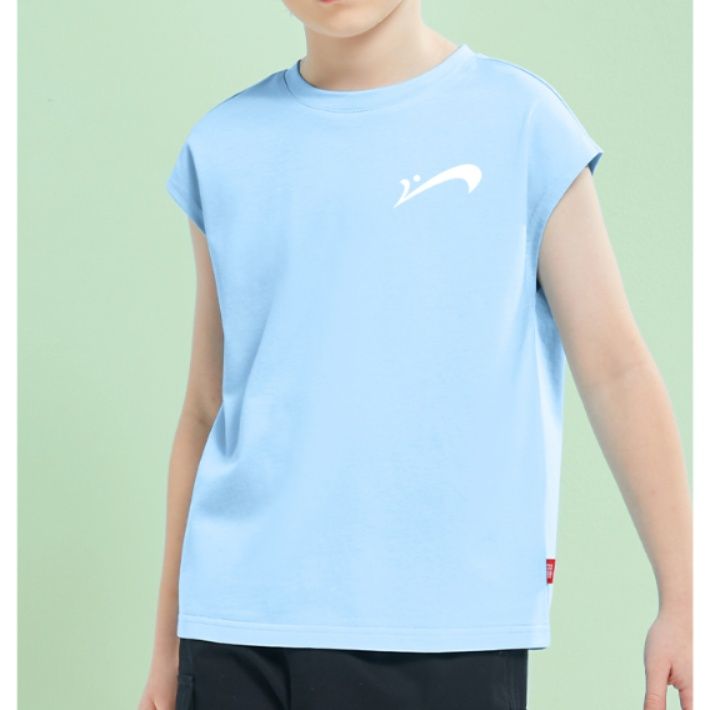 スポーツウェア キッズ用スポーツロゴ半袖Tシャツ