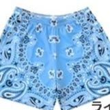 スポーツウェア メンズ ペイズリー柄 スポーツショーツ 全12色 四分丈