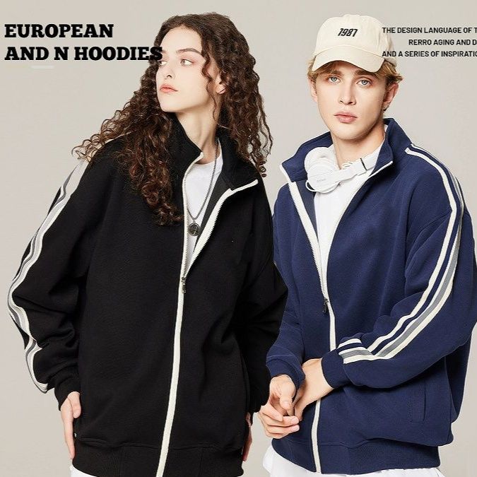 スポーツウェア メンズ運動 無地上下組合せ 男女共用 春秋 全三色