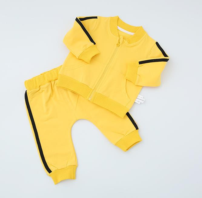 子供用スポーツウェア上下セット カジュアルジャージ