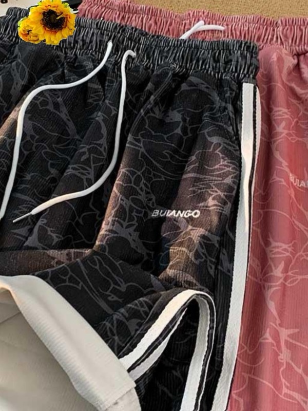 スポーツウェア メンズ迷彩柄ジャージパンツ ウェストゴム スウェット