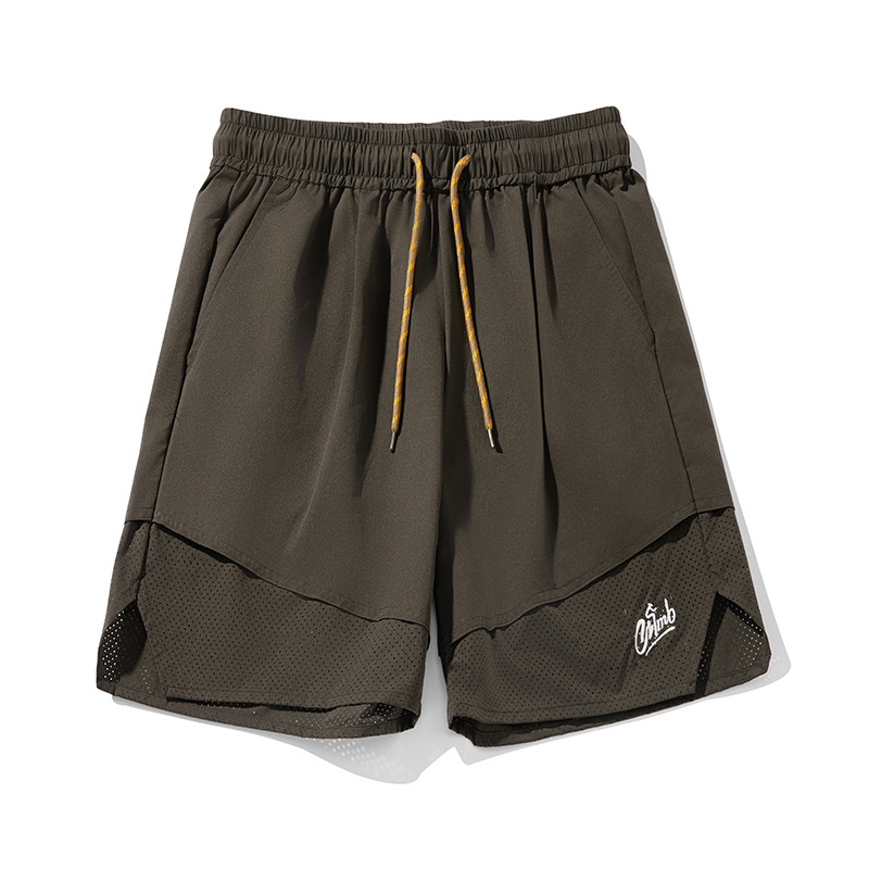 スポーツウェア メンズ 二重構造 運動用 ショートパンツ 春夏 通気性抜群