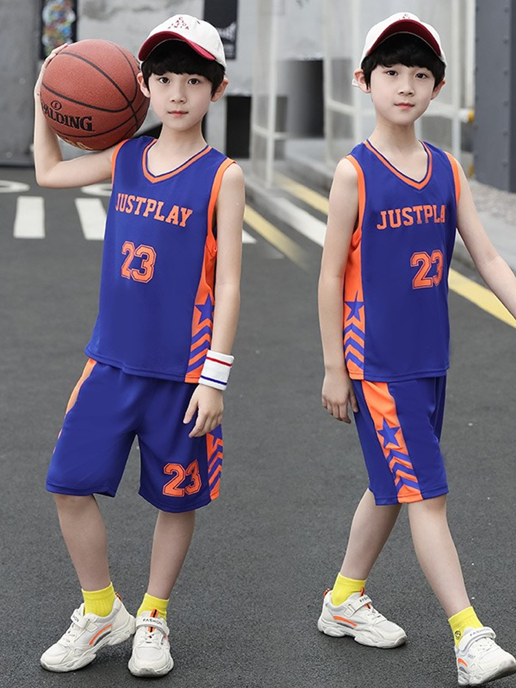 スポーツウェア 星空バスケ上下セット