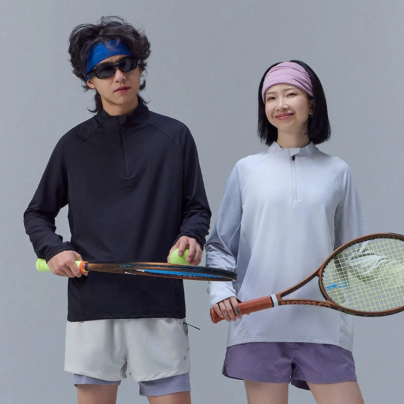 スポーツウェア メンズ 抗菌吸汗速乾長袖運動着 男女兼用全4色