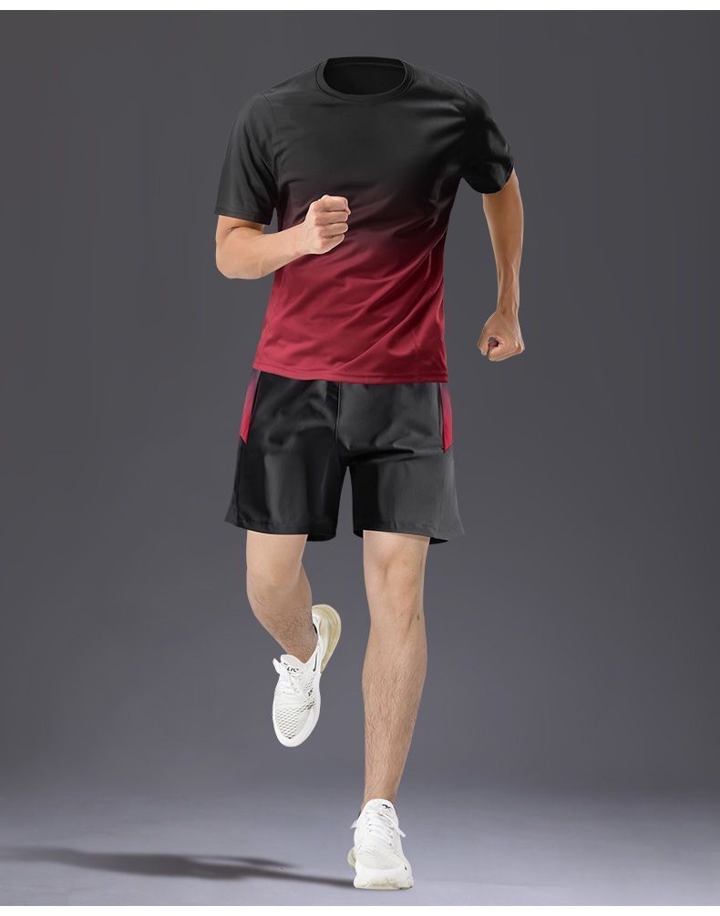 スポーツウェア グラデーション ランニングセット