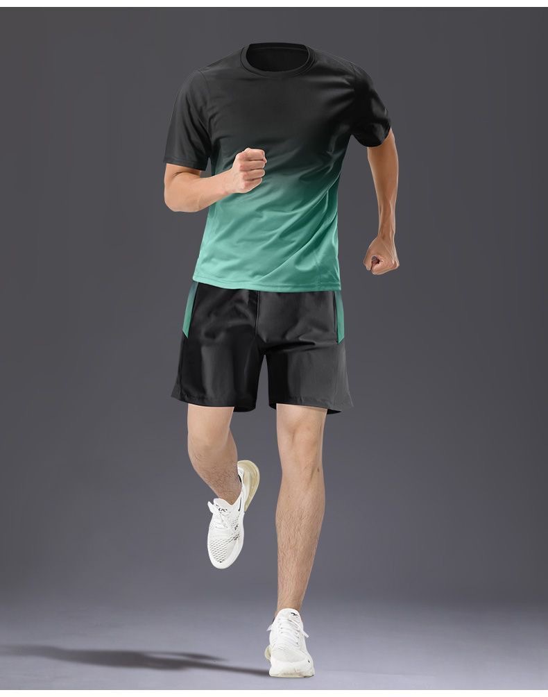 スポーツウェア グラデーション ランニングセット