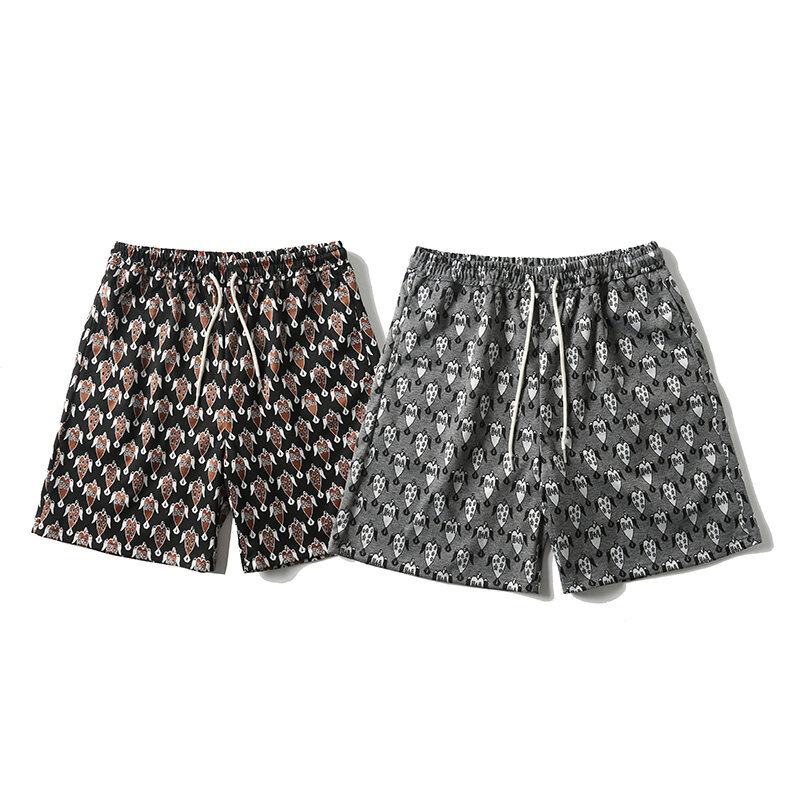 スポーツウェア メンズ 総柄 短パン 夏用 運動  全2色