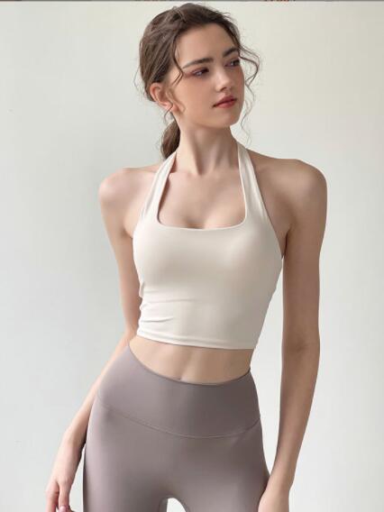 スポーツウェア 女性用速乾ヨガタンクトップ運動ベスト