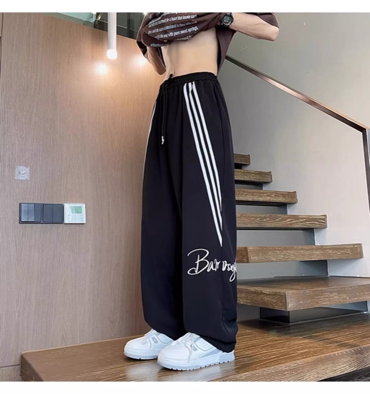 スポーツウェア メンズ薄手ジャージパンツ接触冷感スウェット