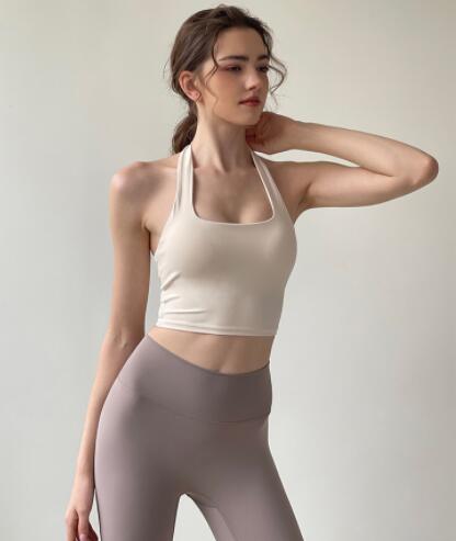 スポーツウェア 女性用速乾ヨガタンクトップ運動ベスト