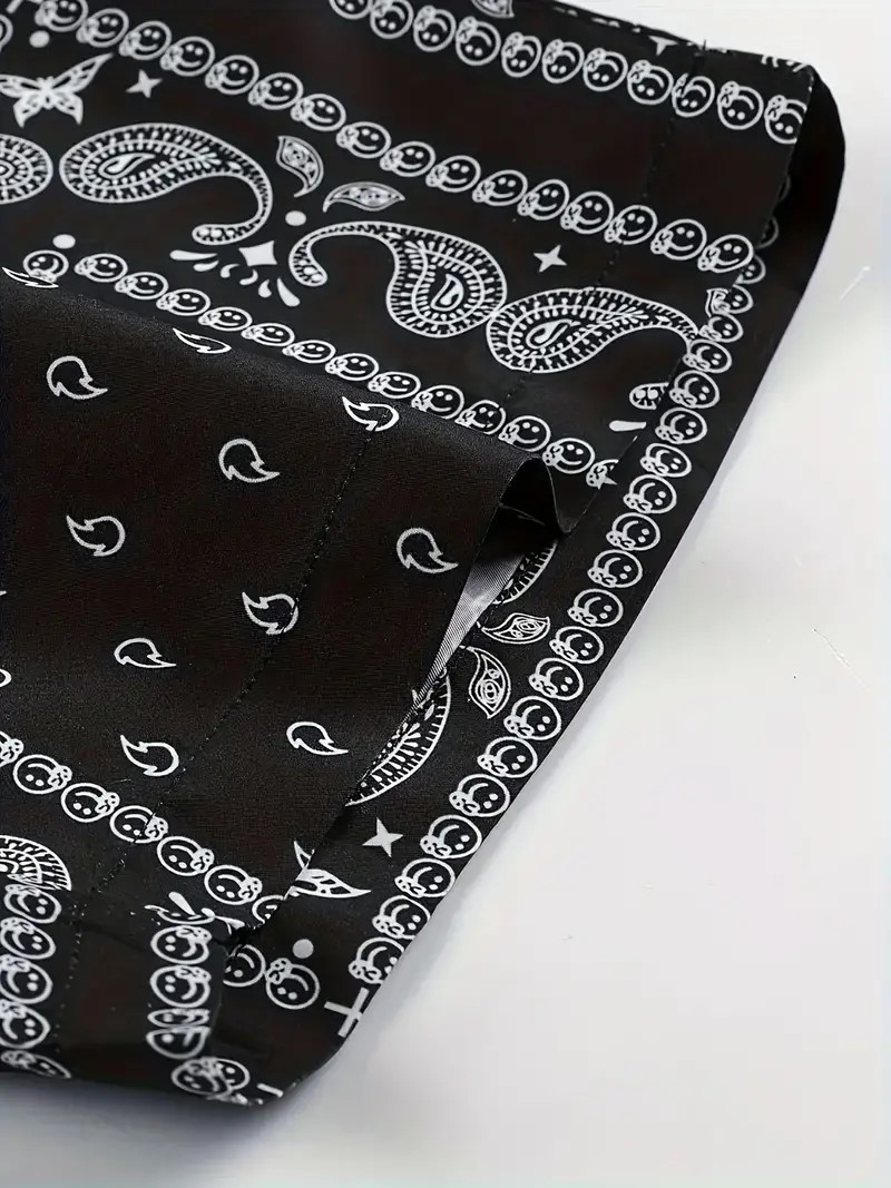 スポーツウェア メンズ ペイズリー柄 運動短パン 春夏 街系 半ズボン