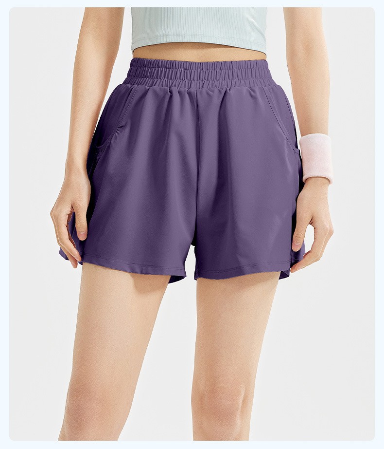 スポーツウェア 軽やかフレアショートパンツ