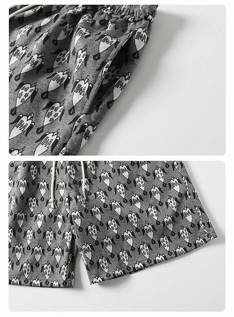 スポーツウェア メンズ 総柄 短パン 夏用 運動  全2色