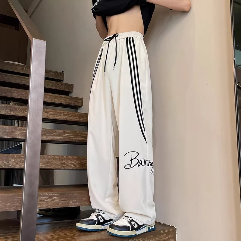 スポーツウェア メンズ薄手ジャージパンツ接触冷感スウェット