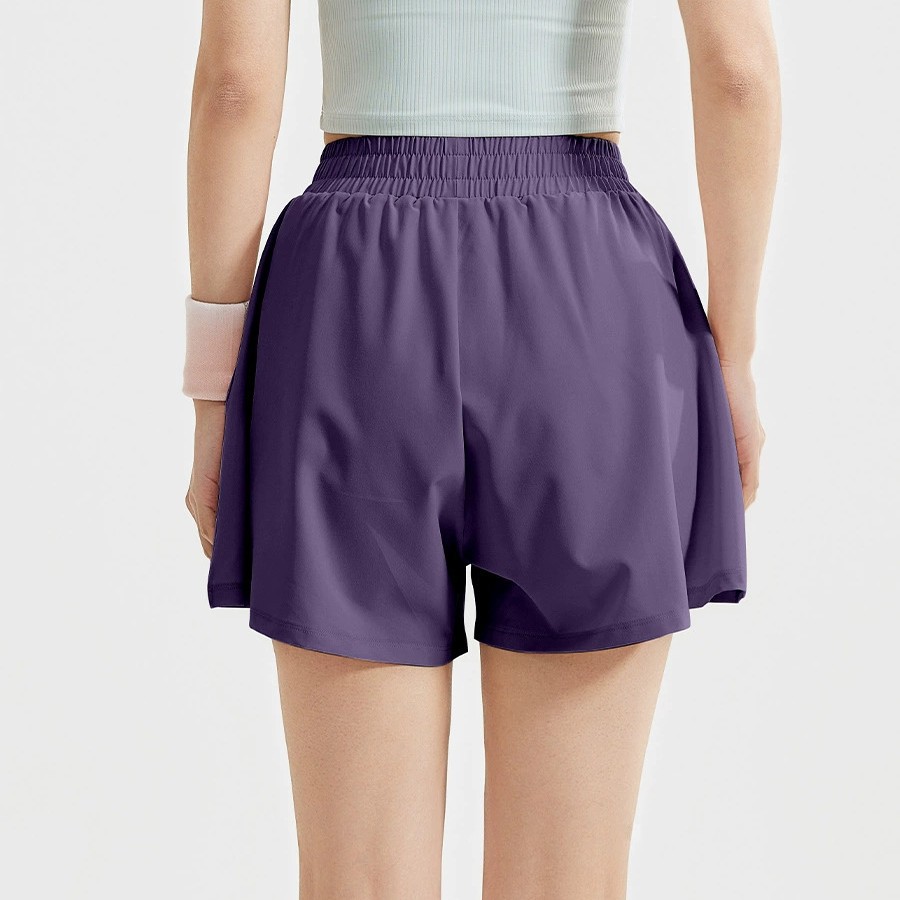 スポーツウェア 軽やかフレアショートパンツ