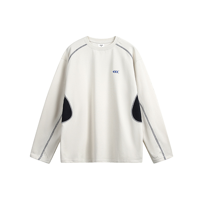 スポーツウェア メンズ 運動風長袖シャツ 男女兼用 春夏 全3色