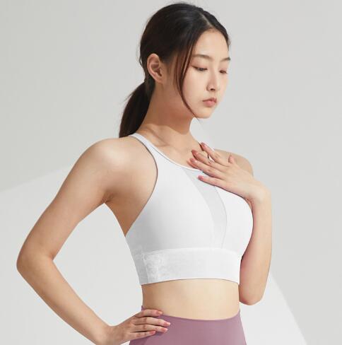 スポーツウェア 夏用ワイヤなし運動ブラジャー ヨガトップス