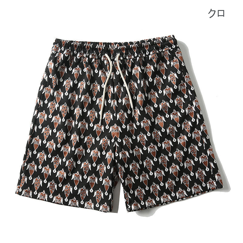 スポーツウェア メンズ 総柄 短パン 夏用 運動  全2色