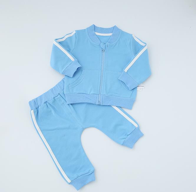 子供用スポーツウェア上下セット カジュアルジャージ