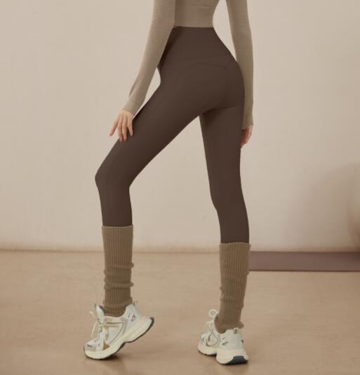 スポーツウェア 速乾ヨガパンツ ハイウエスト フィットネスレギンス