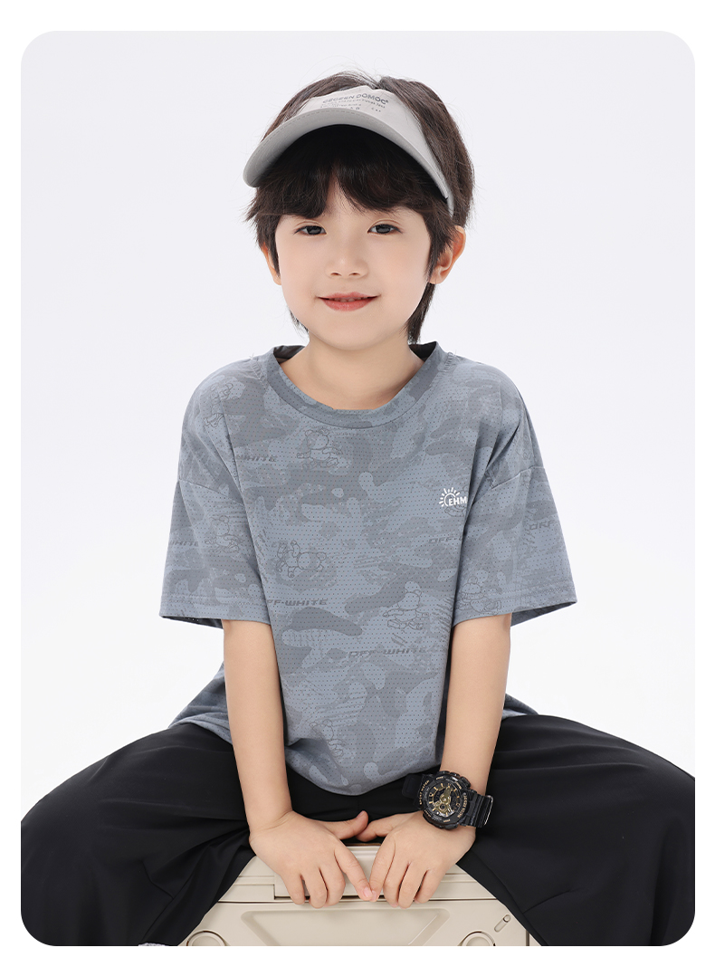 スポーツウェア アクティブキッズ 迷彩柄セットアップ